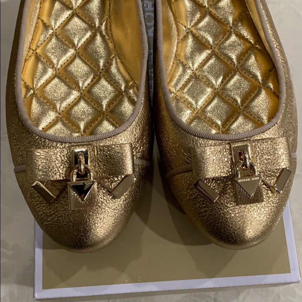 NWT Last One Michael Kors Alice Ballet Flats - Picture 6 of 8